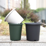 Factory Customized Round Plastic Root Control Flower Pot Breathable Flower Pot Balcony Outdoor Green Plant Flower Pot