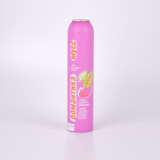 aluminum bottle with aerosol tank accessories sun block60ml 75ml 100ml 150ml  printing aerosol actuator trige