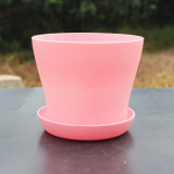 Hot Sale Garden Flower Pots Planters Home Decoration Creative Plastic Flower Pots Balcony Environmental Wholesale Plastic Pot