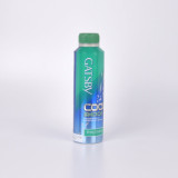 Shining aluminum bottle Hot Selling hair care custom size 100% aluminum 100mul dosage metered aerosol valvetank accessories