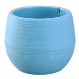 Creative Colorful Cartoon Plastic Flowerpot Succulent Plant Pot Round Mini Lazy Flower Pot