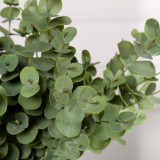 Manufacturer wholesale ah green plant home green decoration placement simulation flower money leaf