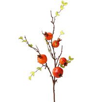2021Home decoration photography props Hotel shopping mall soft pomegranate branch