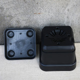 2 Size Square Vientiane Basin.succulent Flowerpot Automatic Water Storage Plastic Basin Plants Pots For Garden Supplies