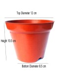 Plastic round  nursery flower garden planters flower pots