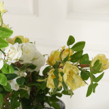 2021Spot supply of highgrade simulated flower home decoration artificial vine rose
