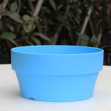 Thicken Flower Pots Plastic Pots Creative Small Circle Pots for Succulent plants 5 Colors Available