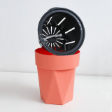 Wholesale High Quality Cheap Garden Decoration Plastic Succulent Round Flowerpot Outdoor