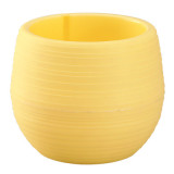 Creative Colorful Cartoon Plastic Flowerpot Succulent Plant Pot Round Mini Lazy Flower Pot
