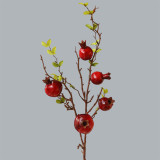 2021Home decoration photography props Hotel shopping mall soft pomegranate branch