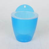 Creative Hanging Round Shaped Home Garden Plastic Garden Pots Flower Planters