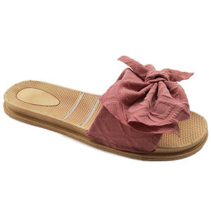MDY10 2021 Women Bow Summer Sandals Shoes Slipper Indoor Outdoor Summer Sandals Beach Shoes Casual Beach Shoes Female Slippers 36-41
