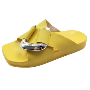 MDY37 Women's slippers alphabet flat bottom low heel slippers 4 colors size 36-41