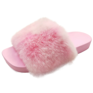 MDY35 Women Slippers Furry Fluffy Women Fur Ladies Slippers Plus Size Shoes 36-41