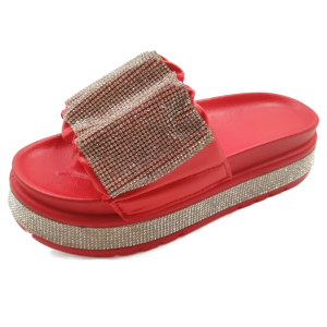 MDY27 2021 Women Slippers Summer Leather Sandals Outdoor Non-slip Beach Shoes Size 36-41