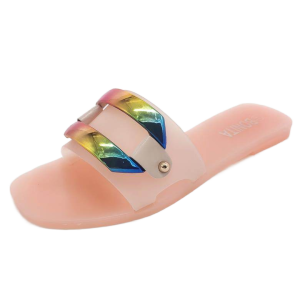 YF047 2021 Ladies Fashion Slippers Crystal Non-slip Light Indoor And Outdoor Sandals Slippers Ladies Plastic Beach Shoes
