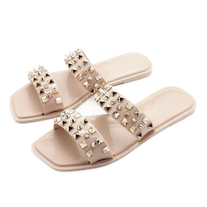 YF59 2021 Ladies Fashion Slippers Crystal Non-slip Light Indoor And Outdoor Sandals Slippers Ladies 36-41