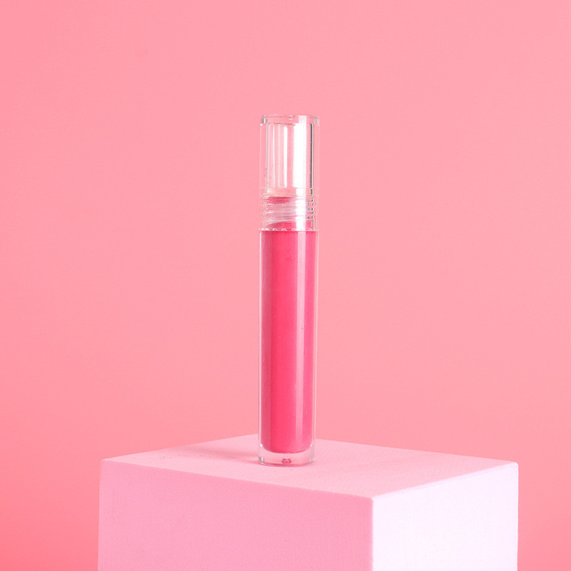 Drivworld 2021 transparent thin tube velvet matte lip glaze is not easy to stick to the cup long-lasting color moisturizing matte matte lip gloss