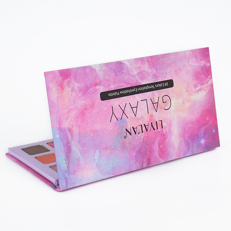 Private Label sombra de ojos Cosmetics Makeup Eyeshadow Palette High Pigment Shine Matte Glitter Eye Shadow