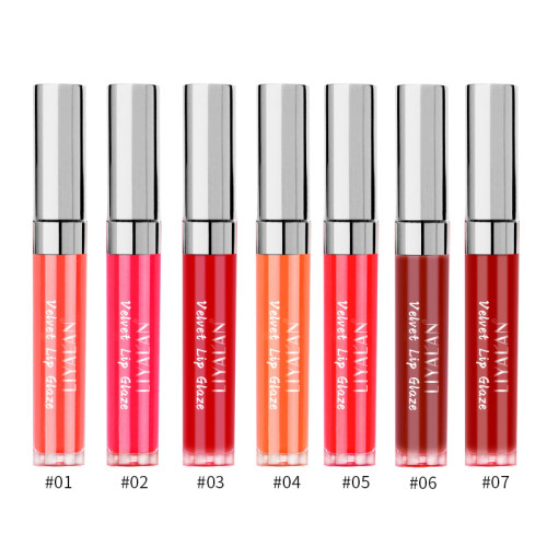 2021 velvet matte air lip glaze lip gloss not easy to fade, multi-color optional OEM / LOGO