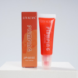 Fast Delivery Private Label Lipgloss Vendor Custom 10ml Squeeze Tube Vegan Clear Shiny Pink Lip Gloss
