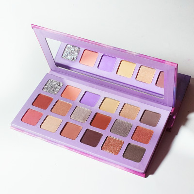 Private Label sombra de ojos Cosmetics Makeup Eyeshadow Palette High Pigment Shine Matte Glitter Eye Shadow