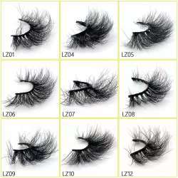 Drivworld 2021 1pair bulk wholesale eyelash custom box and logo 3D eyelash vendor customized boxes 25mm mink eyelashes