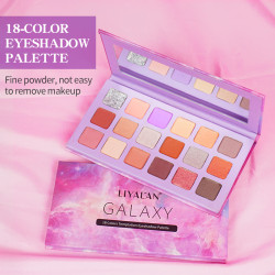 Private Label sombra de ojos Cosmetics Makeup Eyeshadow Palette High Pigment Shine Matte Glitter Eye Shadow