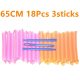 65CM 18Pcs 3sticks