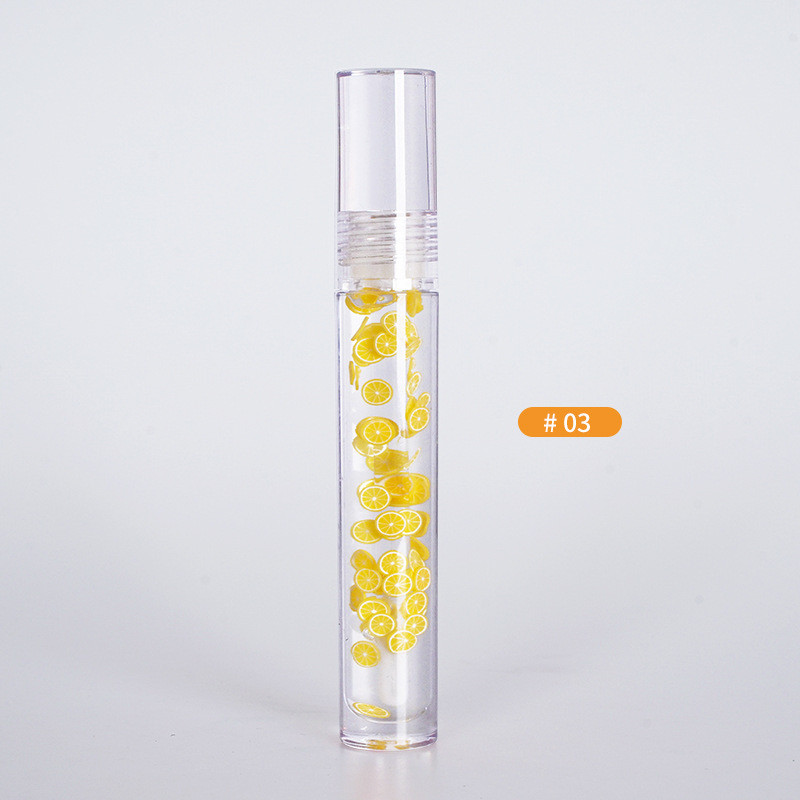 Drivworld 2021 Roll-on Fruit Water Toot Lip Oil Glass Lip Gloss Transparent Lip Glaze Colorless Lip Gloss Moisturizing LOGO / OEM
