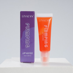 Fast Delivery Private Label Lipgloss Vendor Custom 10ml Squeeze Tube Vegan Clear Shiny Pink Lip Gloss