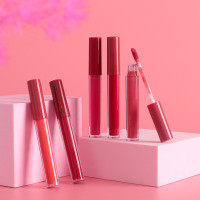 Drivworld 2021 multicolor matte matte texture non-stick cup lip glaze easy to color, moisturize and hold makeup lip gloss