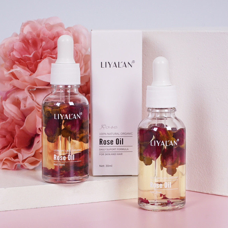 Drivworld 2021 Dried Rose Flower Essential Oil 30ml Original Essence to reduce dull and uneven skin tone LOGO / OEM