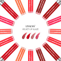 2021 velvet matte air lip glaze lip gloss not easy to fade, multi-color optional OEM / LOGO