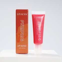 Fast Delivery Private Label Lipgloss Vendor Custom 10ml Squeeze Tube Vegan Clear Shiny Pink Lip Gloss