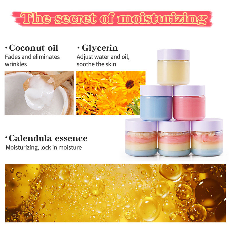 Drivworld 2021 New Body Milk Body Butter Coconut Cream Ice Cream Body Butter Private Customization / OEM