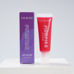 Fast Delivery Private Label Lipgloss Vendor Custom 10ml Squeeze Tube Vegan Clear Shiny Pink Lip Gloss