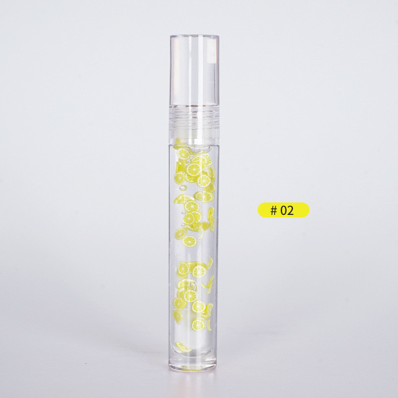 Drivworld 2021 Roll-on Fruit Water Toot Lip Oil Glass Lip Gloss Transparent Lip Glaze Colorless Lip Gloss Moisturizing LOGO / OEM