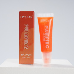 Fast Delivery Private Label Lipgloss Vendor Custom 10ml Squeeze Tube Vegan Clear Shiny Pink Lip Gloss