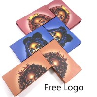 eyelash packaging box False Eyelash Packaging Box Lash Boxes Custom Logo Strip Square Box Storage lash boxes packaging make up