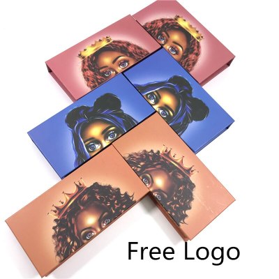 eyelash packaging box False Eyelash Packaging Box Lash Boxes Custom Logo Strip Square Box Storage lash boxes packaging make up