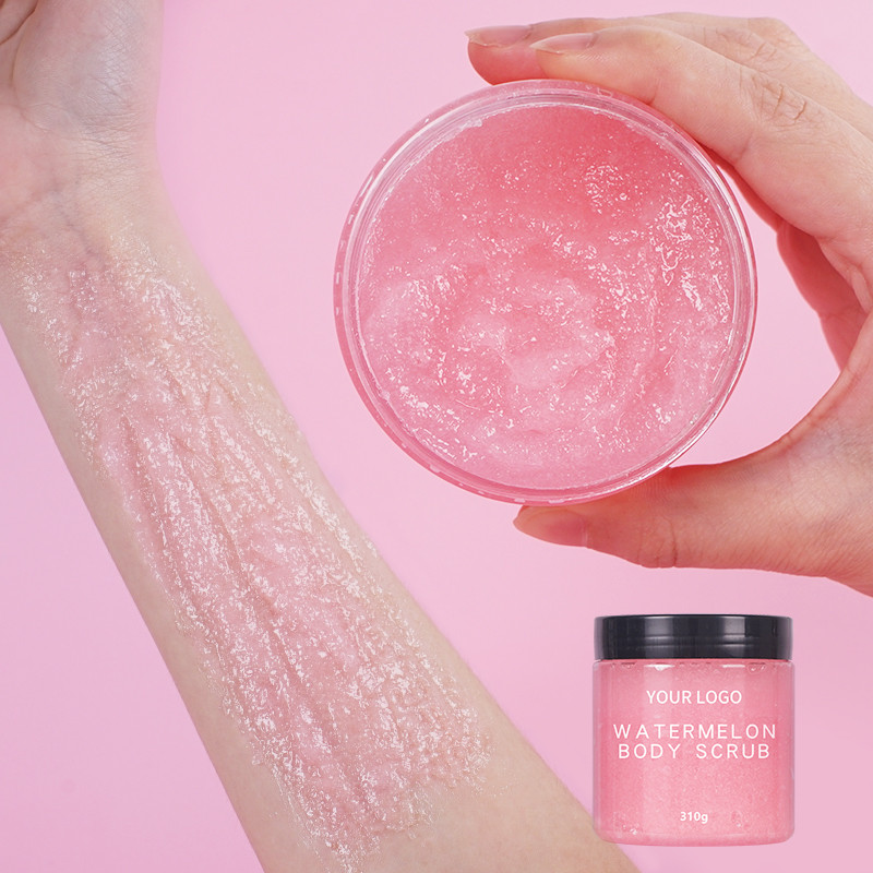 2021 Popular 100% Pure Natural Body Polish Exfoliante Corporal Gommage Corps Watermelon Body Scrub