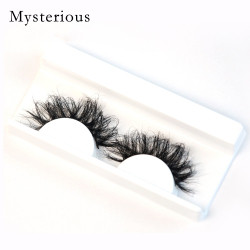 Private Lablel Wholesale Mink lashes 18mm 25mm artificial eyelashes  Vendor With Custom Packaging Your Own Logo lashes box