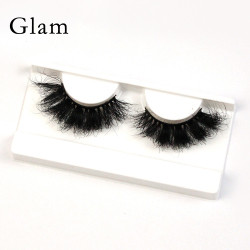 Private Lablel Wholesale Mink lashes 18mm 25mm artificial eyelashes  Vendor With Custom Packaging Your Own Logo lashes box