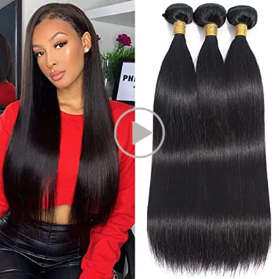 Drivworld Brazilian Straight Human Hair Bundles Hair Straight Bundles Straight Hair Weave Natural Color