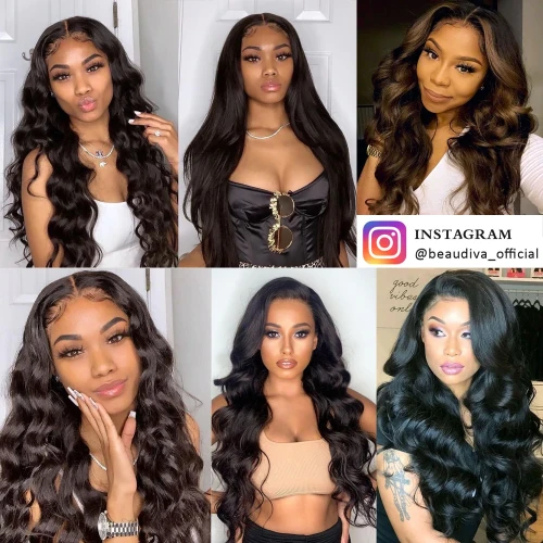 Drivworld Brazilian hair 100% real human hair wig brazilian deep wave natural color smooth hair weave