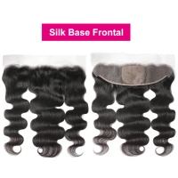 Body Wave 13x4 Lace Frontal Only Brazilian Virgin 100% Remy Human Hair Weave Extension Natural Hairline Loose Wave Pre Plucked
