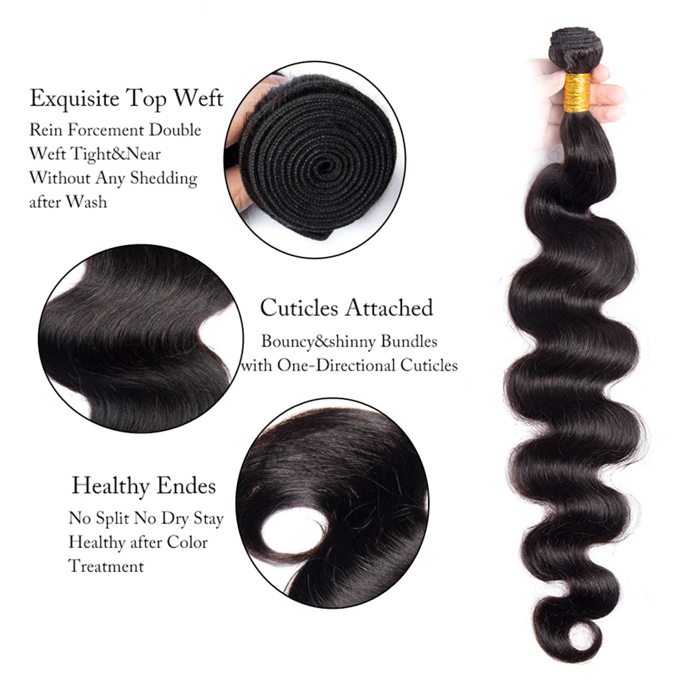 30 40 Inch Long Body Wave Bundles Deal Maxine Human Hair Cheap Wavy Bundles Bulk Malysian Hair Weave Remy Human Hair Extensions