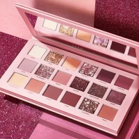 18 Colors Long Lasting Mineral Powder Eye Shadow Makeup Cosmetic Kit Waterproof Nude Glitter Eyeshadow Matte Shimmer Palette