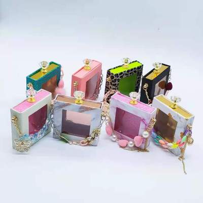 Copy Copy Copy Drivworld NEW Wholesale Square False Eyelash Packaging Box Fake 3d Mink eyelashes Boxes Faux Cils lash strip Case Empty